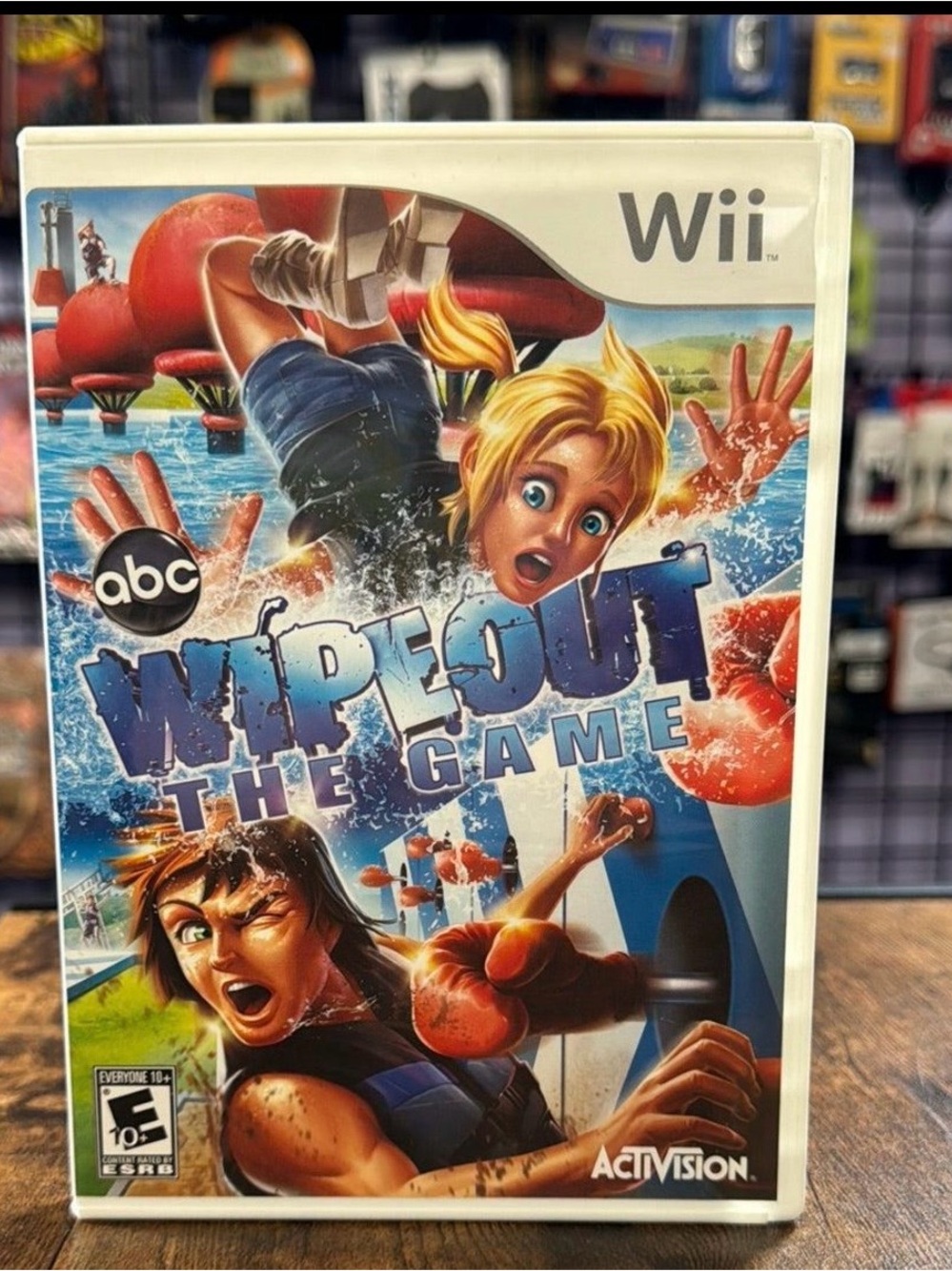 Wii Wipeout The Game - Blue Cover